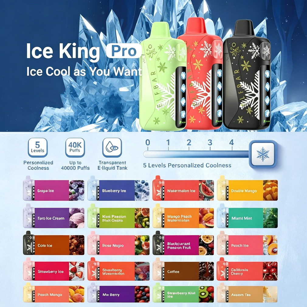 ELF BAR Lush King Pro 40000 Puffs Flavors