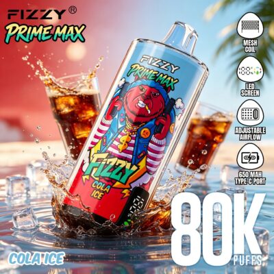 Fizzy PRIME MAX 80000 Puffs Flavors 12