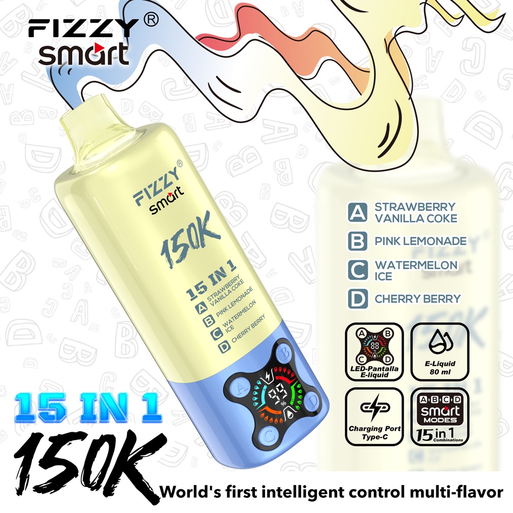 Fizzy Smart 150K Puffs Flavors 11