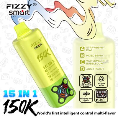 Fizzy Smart 150K Puffs Flavors 4