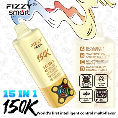 Fizzy Smart 150K Puffs Flavors 9