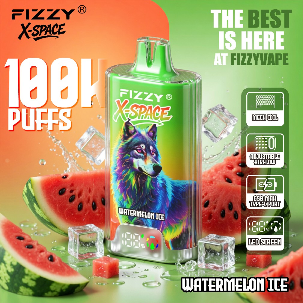 Fizzy X SPACE 100K Puffs Flavors 1