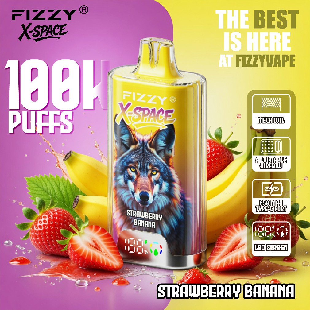 Fizzy X SPACE 100K Puffs Flavors 10
