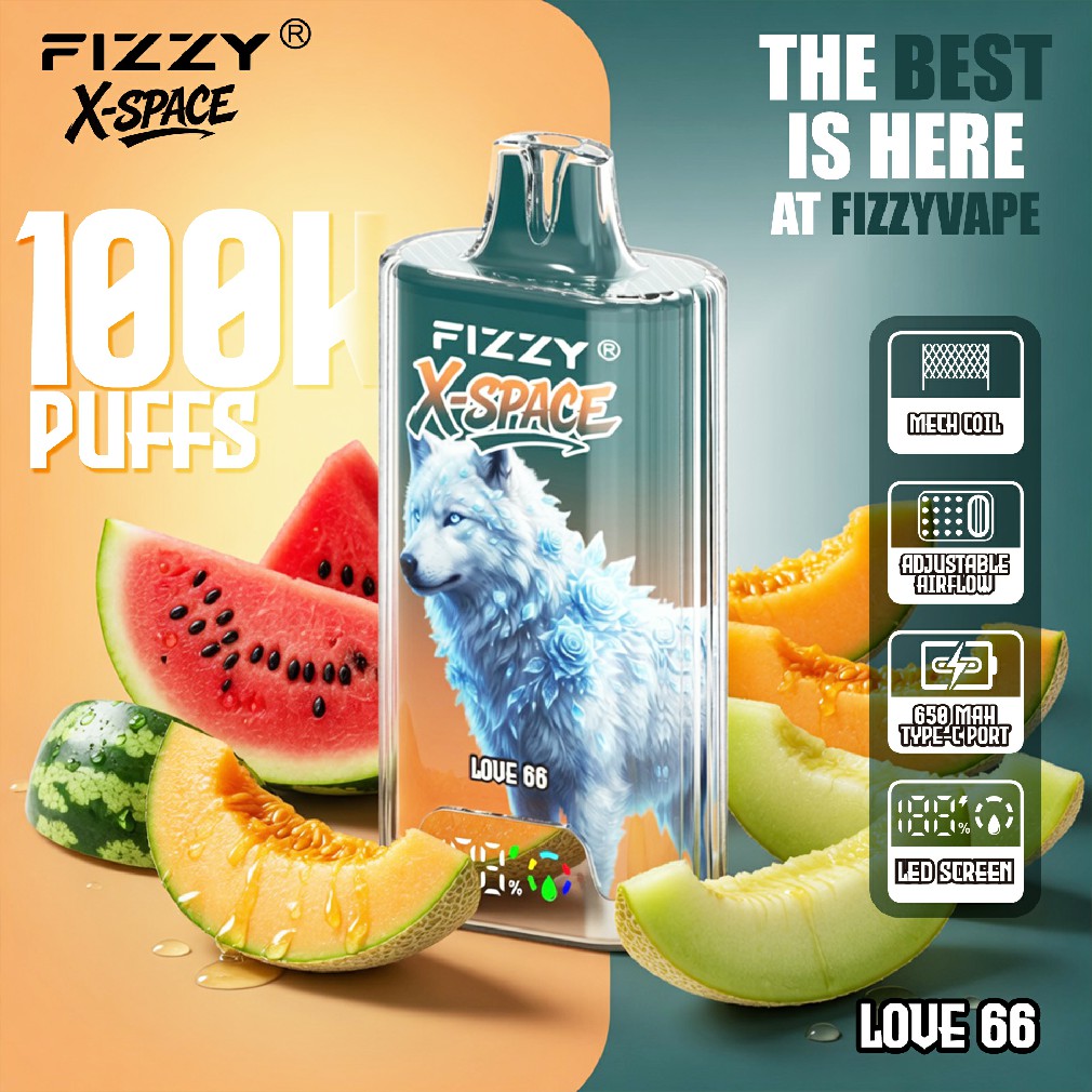 Fizzy X SPACE 100K Puffs Flavors 11