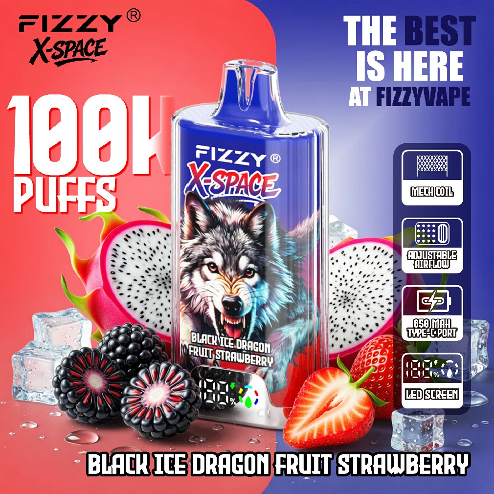 Fizzy X SPACE 100K Puffs Flavors 12