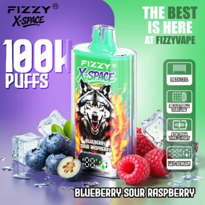 Fizzy X SPACE 100K Puffs Flavors 14