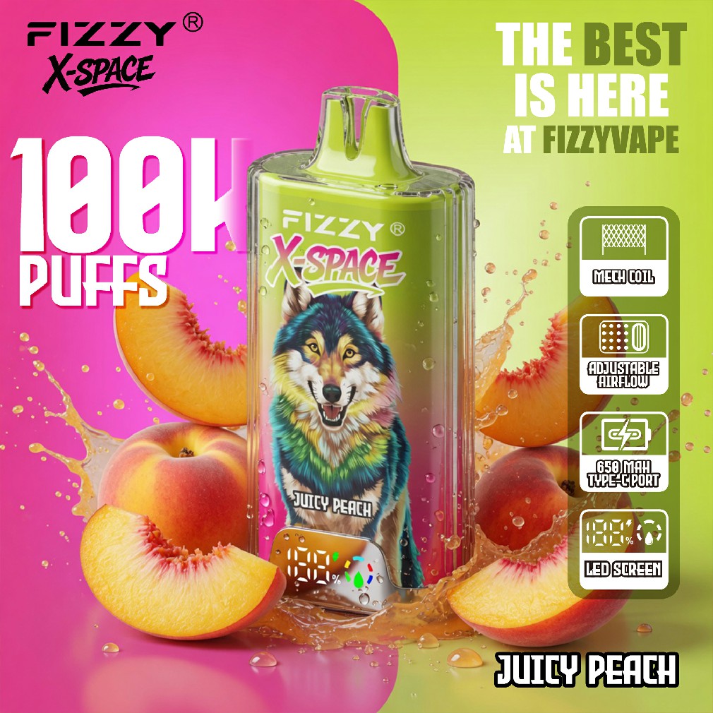Fizzy X SPACE 100K Puffs Flavors 4