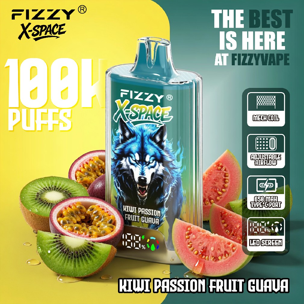 Fizzy X SPACE 100K Puffs Flavors 6