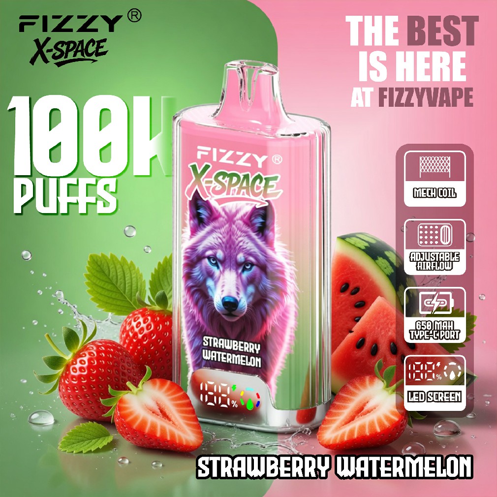 Fizzy X SPACE 100K Puffs Flavors 7