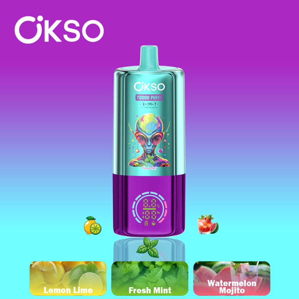 OKSO 3in1 70K Puffs Flavors 4