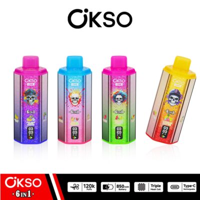 OKSO 6in1 120K Puffs