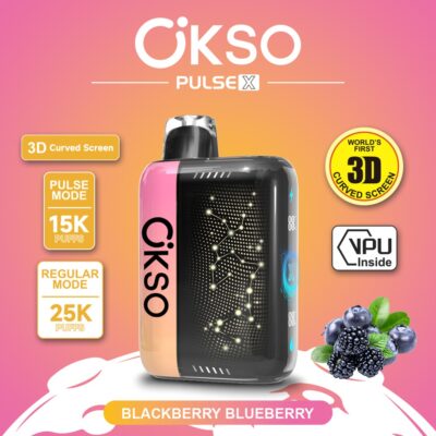 OKSO Pulse X 25000 Puffs Flavor 1