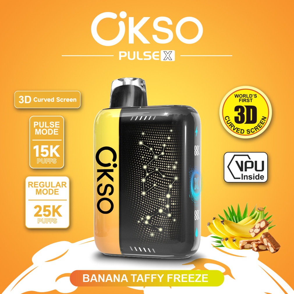 OKSO Pulse X 25000 Puffs Flavor 10