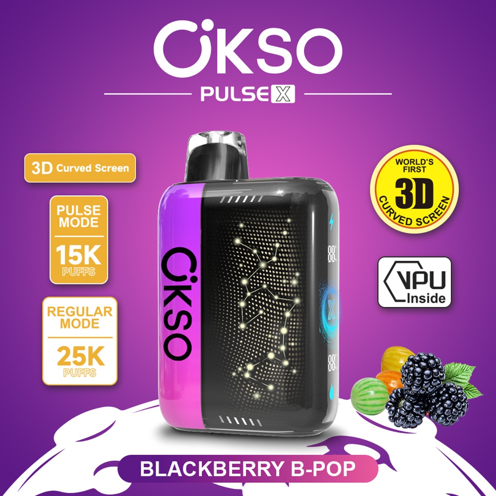 OKSO Pulse X 25000 Puffs Flavor 3