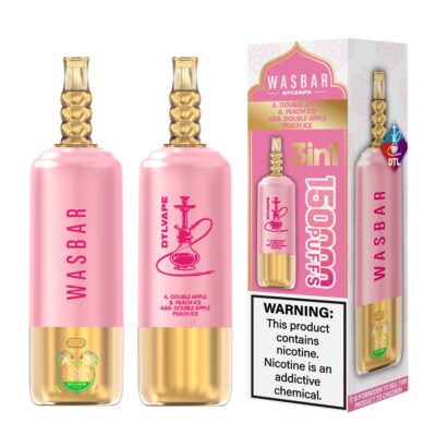 WASBAR 150K Puffs 3in1 Flavors 10