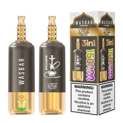 WASBAR 150K Puffs 3in1 Flavors 2