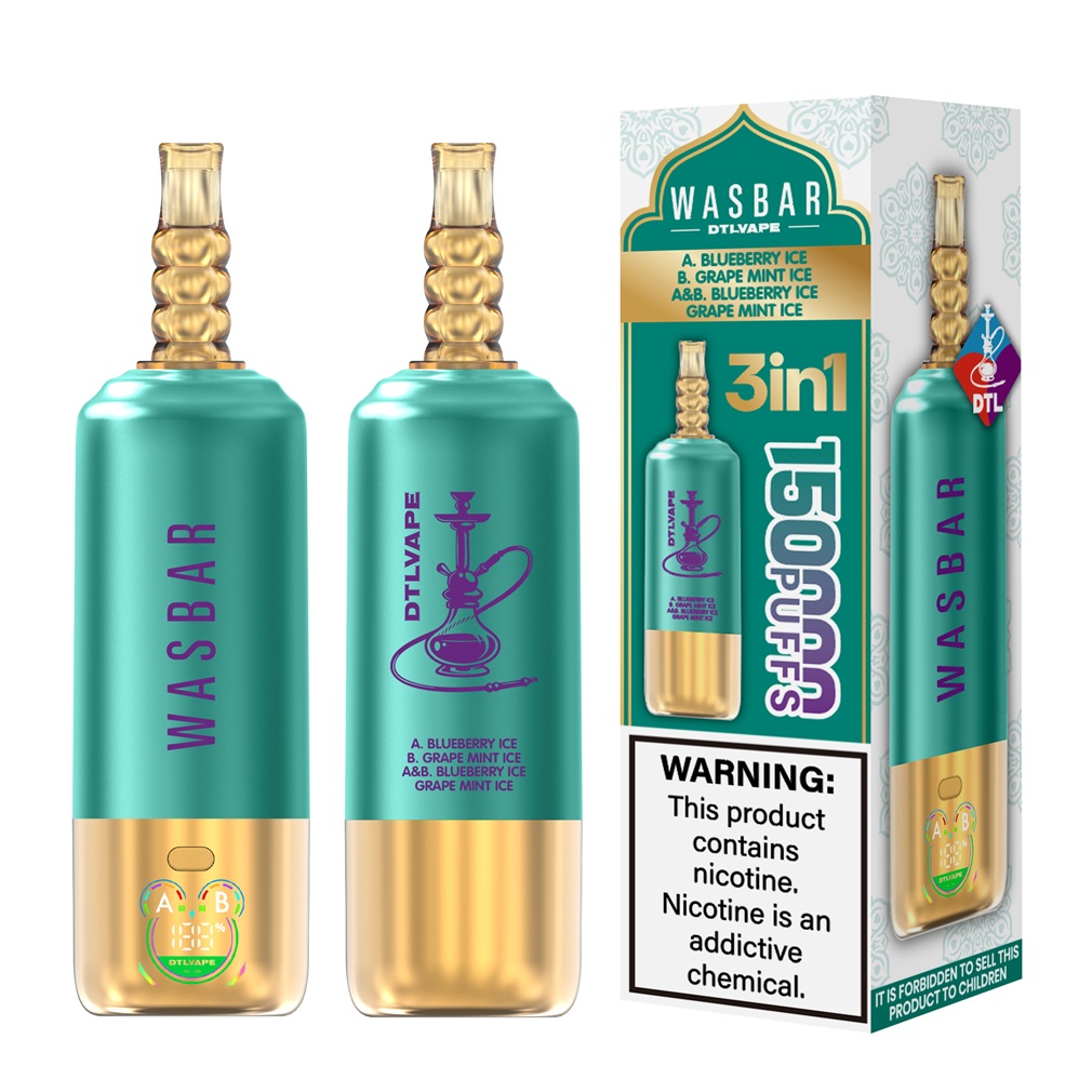 WASBAR 150K Puffs 3in1 Flavors 4