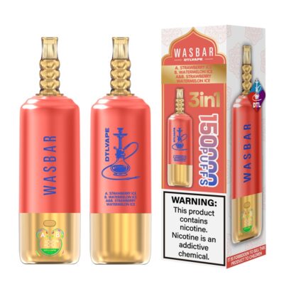 WASBAR 150K Puffs 3in1 Flavors 8
