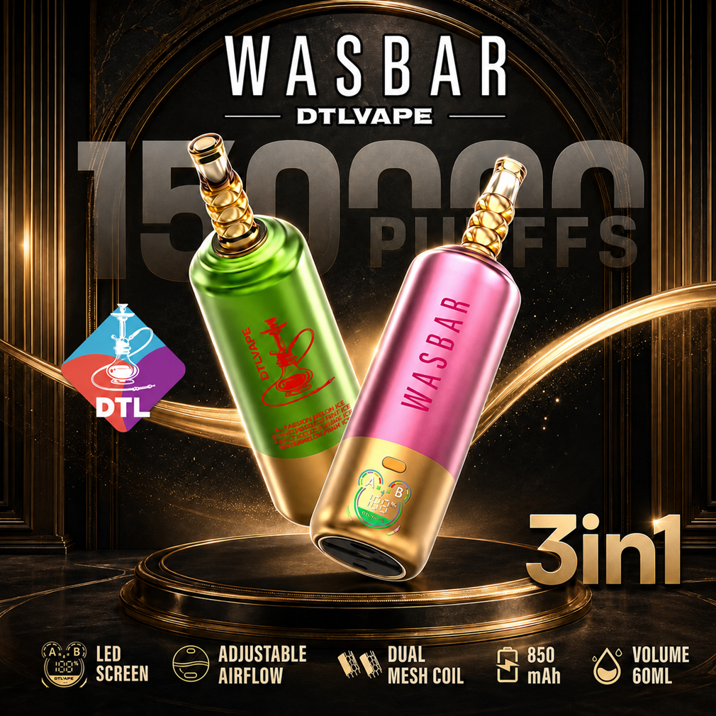 WASBAR 150K Puffs
