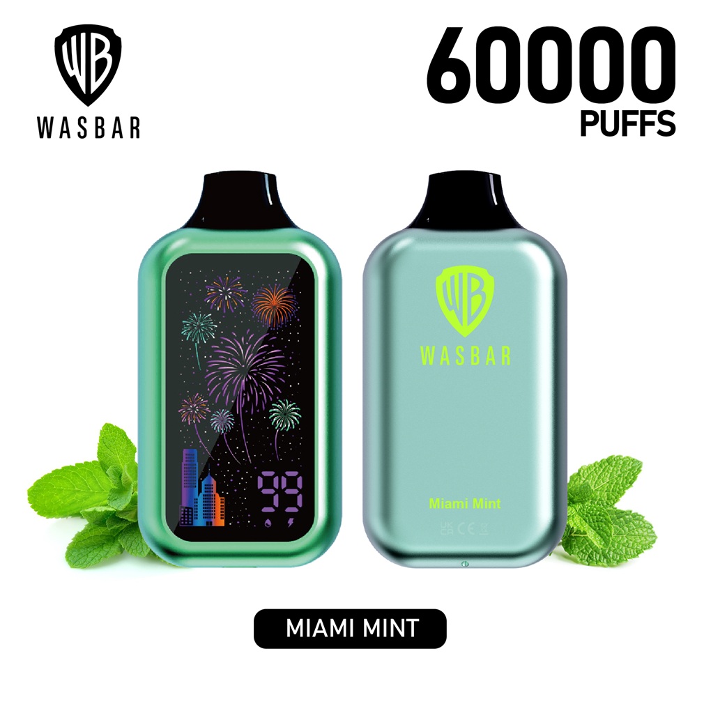 WASBAR 60000 Puffs Flavors 4
