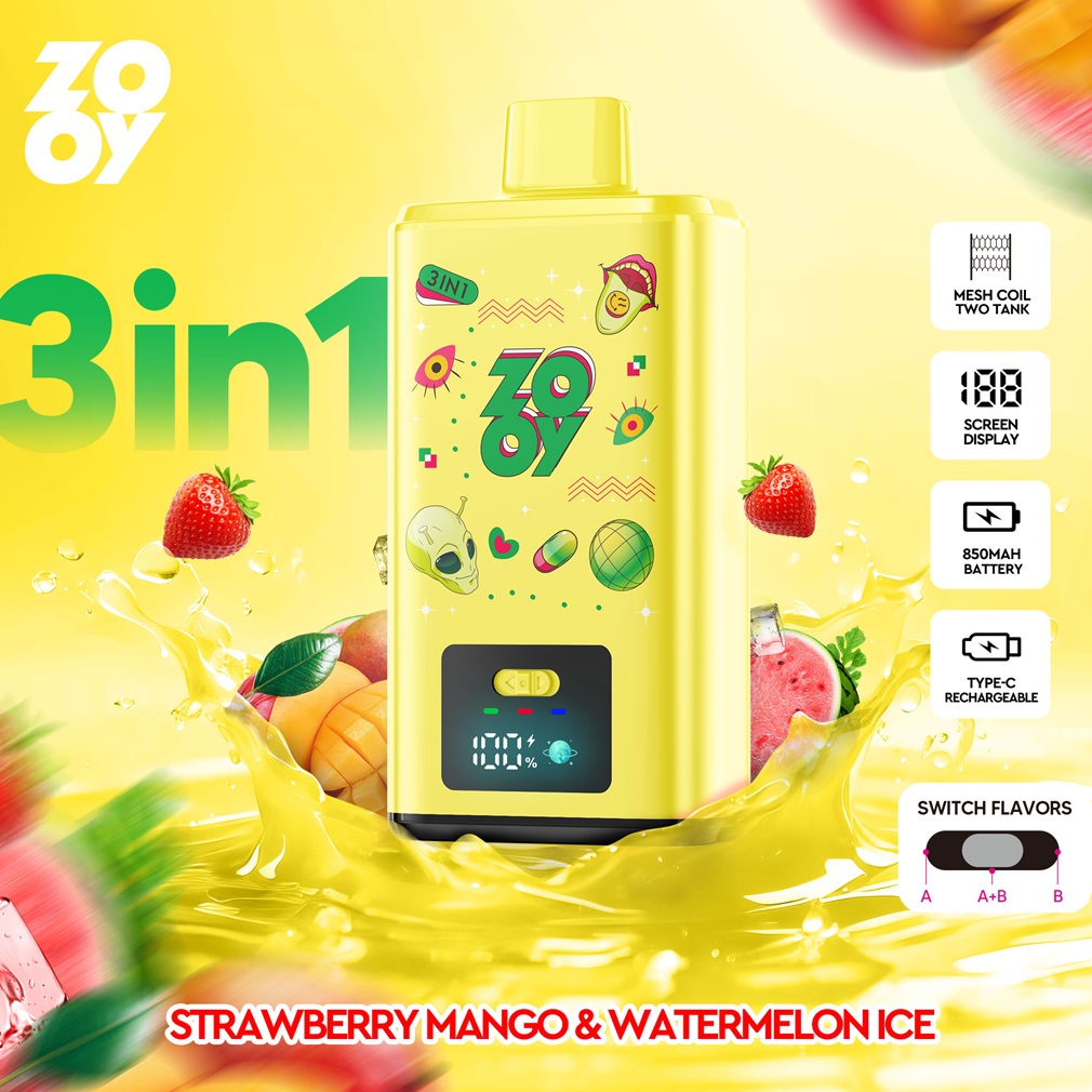 ZOOY 150K Puffs 3in1 Flavors 4
