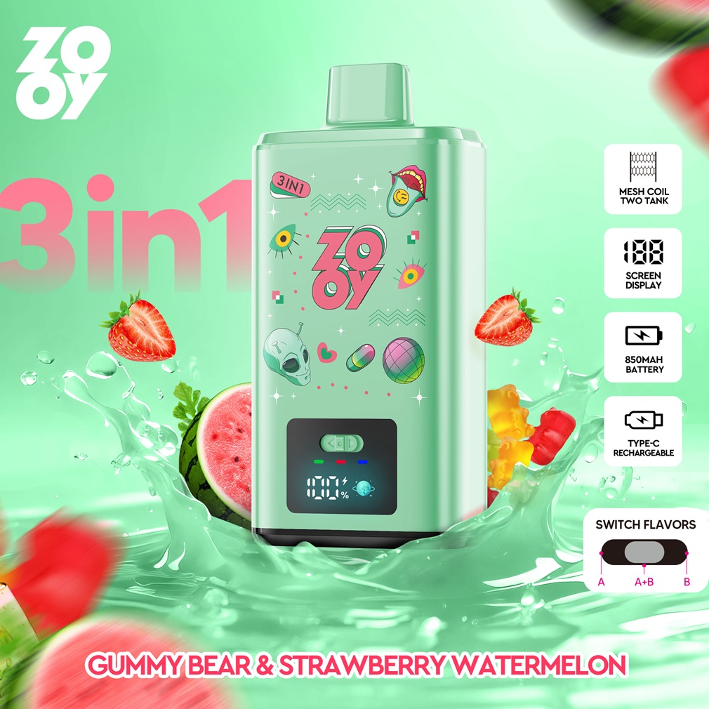 ZOOY 150K Puffs 3in1 Flavors 5