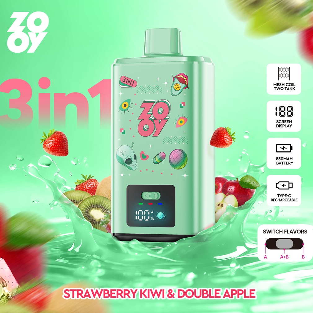 ZOOY 150K Puffs 3in1 Flavors 8