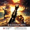 Azul Dark Night Edition 24000 Puffs