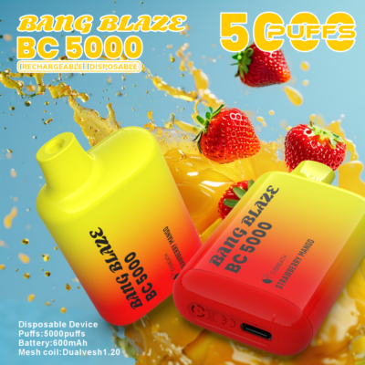 Bang Blaze BC5000 Puffs Flavors 1