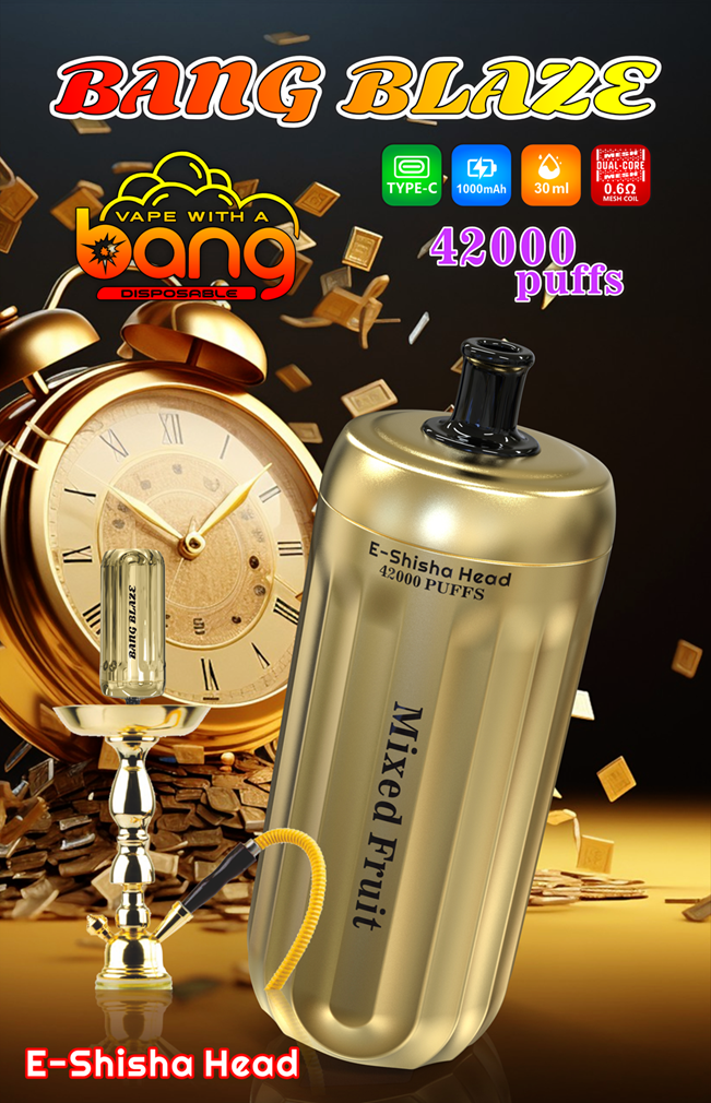 Bang Blaze Shisha 42000 Puffs Flavors 12