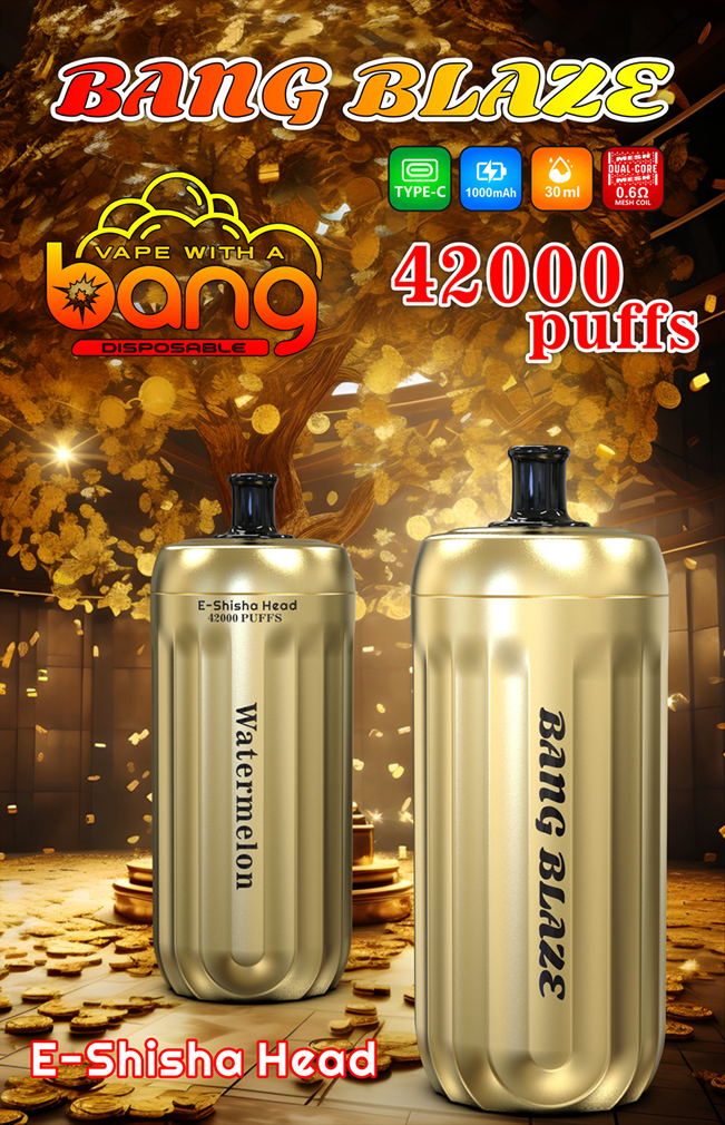Bang Blaze Shisha 42000 Puffs Flavors 8