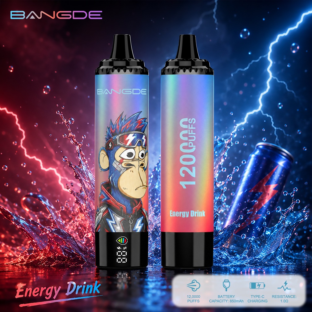Bang DE 120K Puffs Flavors Energy Drink