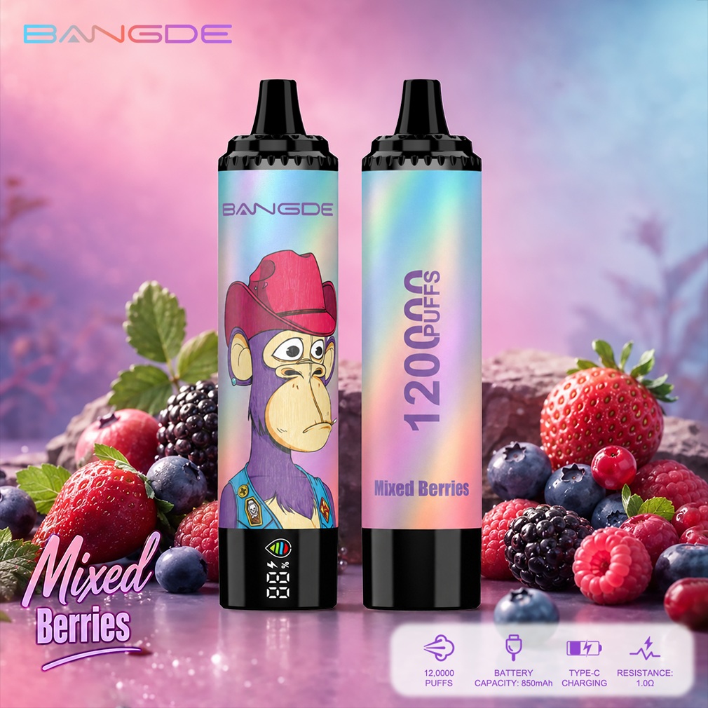 Bang DE 120K Puffs Flavors Mixed Berries