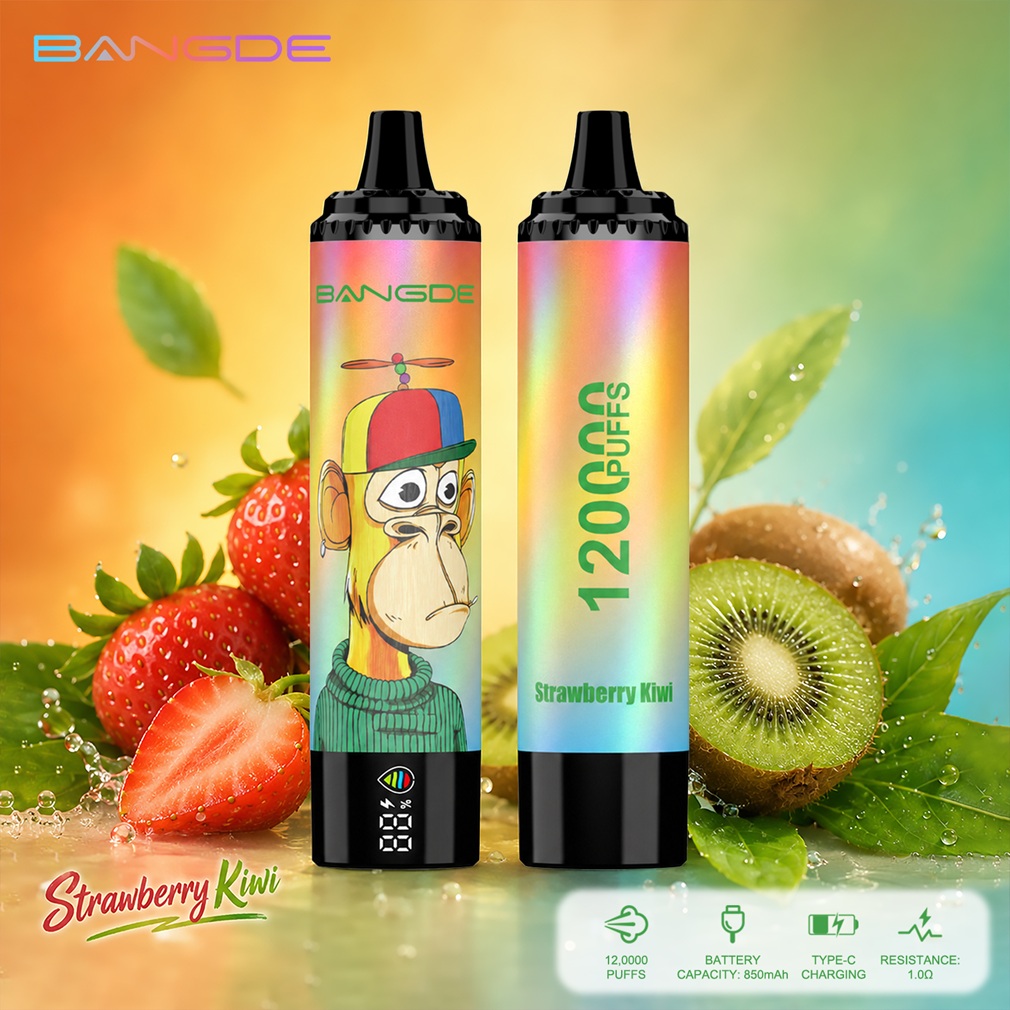 Bang DE 120K Puffs Flavors Strawberry Kiwi