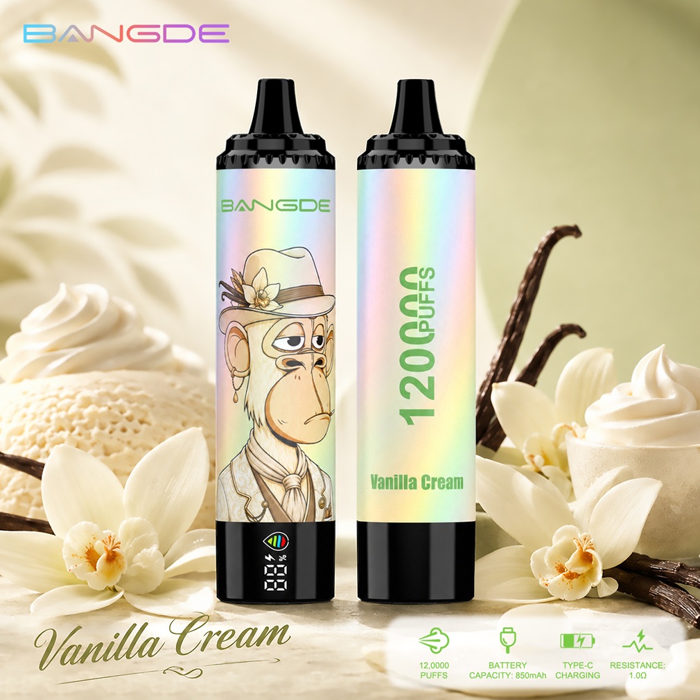 Bang DE 120K Puffs Flavors Vanilla Cream