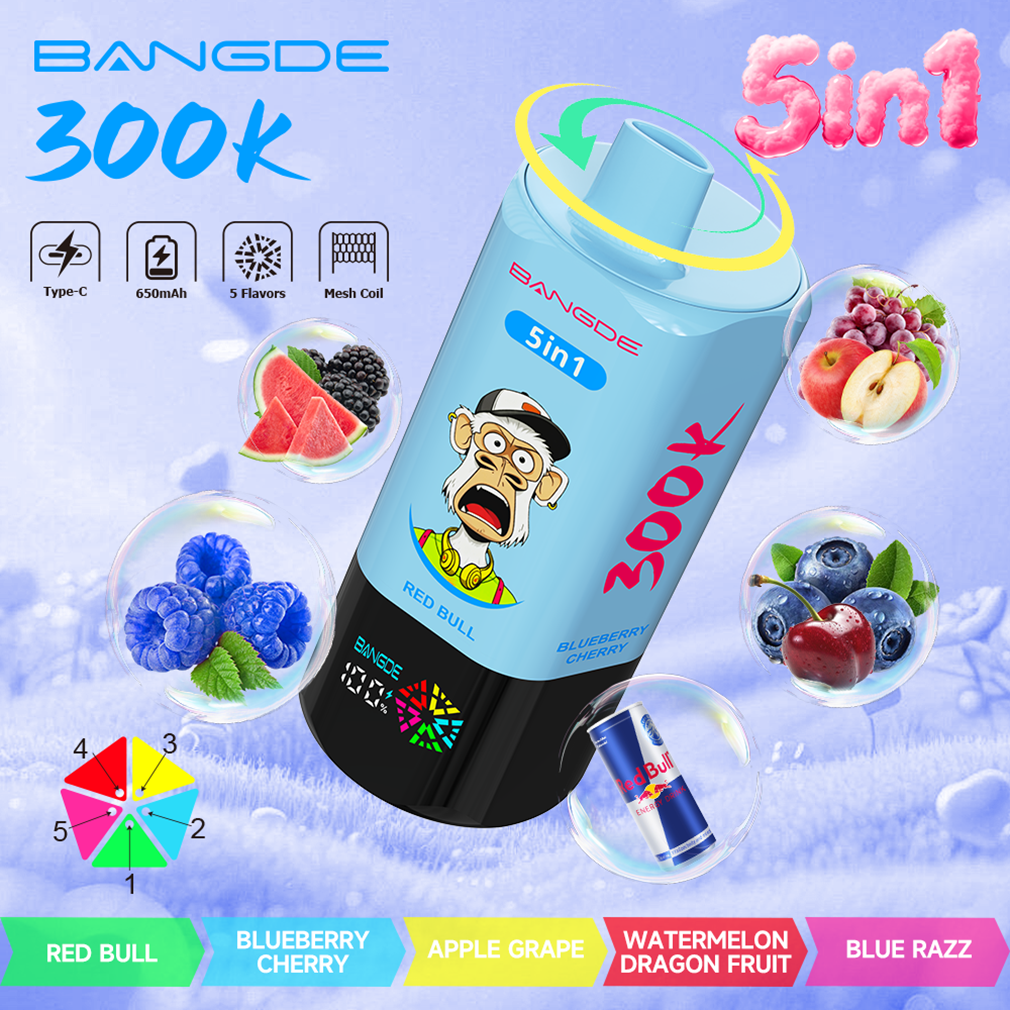 Bang DE 300K Puffs Flavors 1
