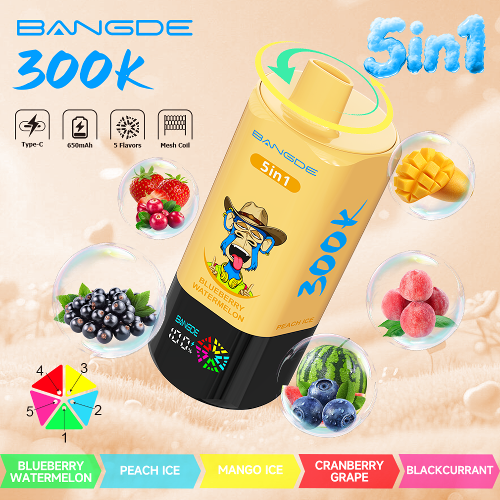 Bang DE 300K Puffs Flavors 2