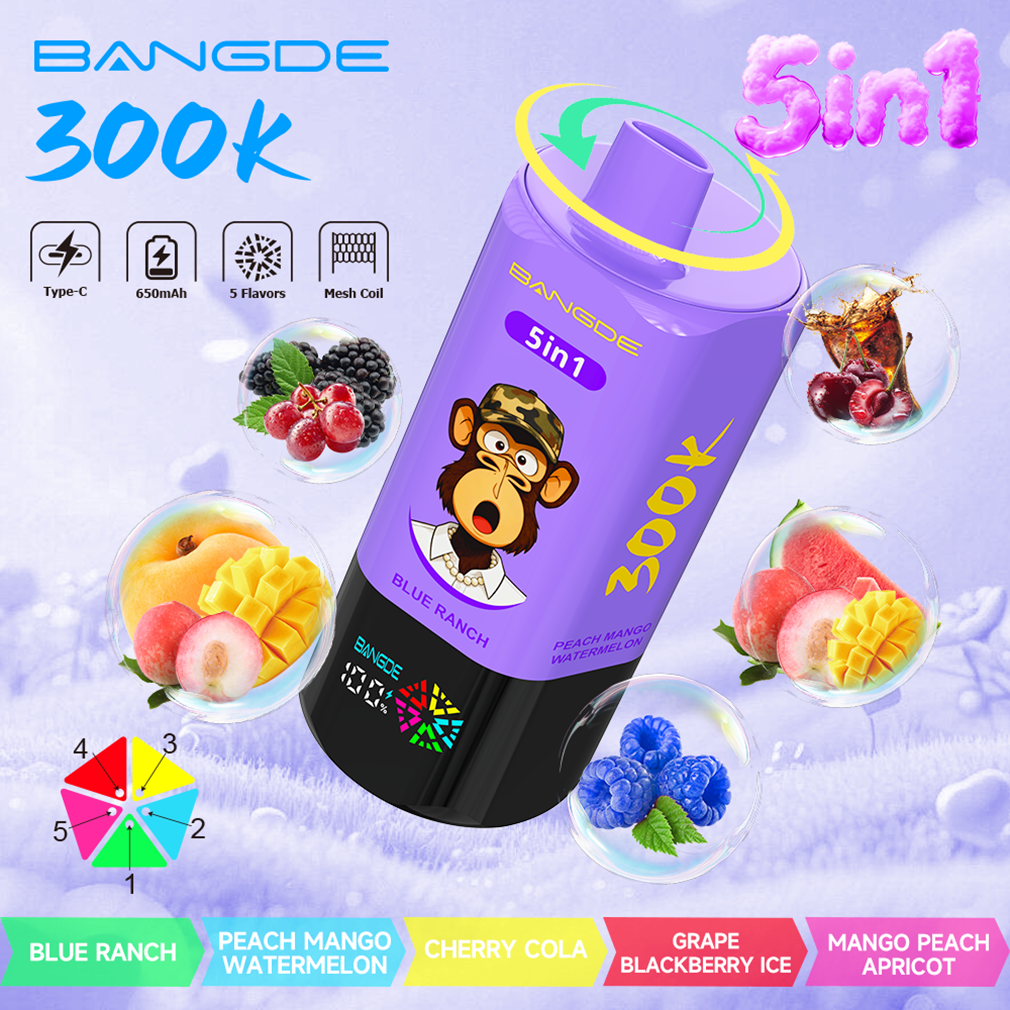 Bang DE 300K Puffs Flavors 3