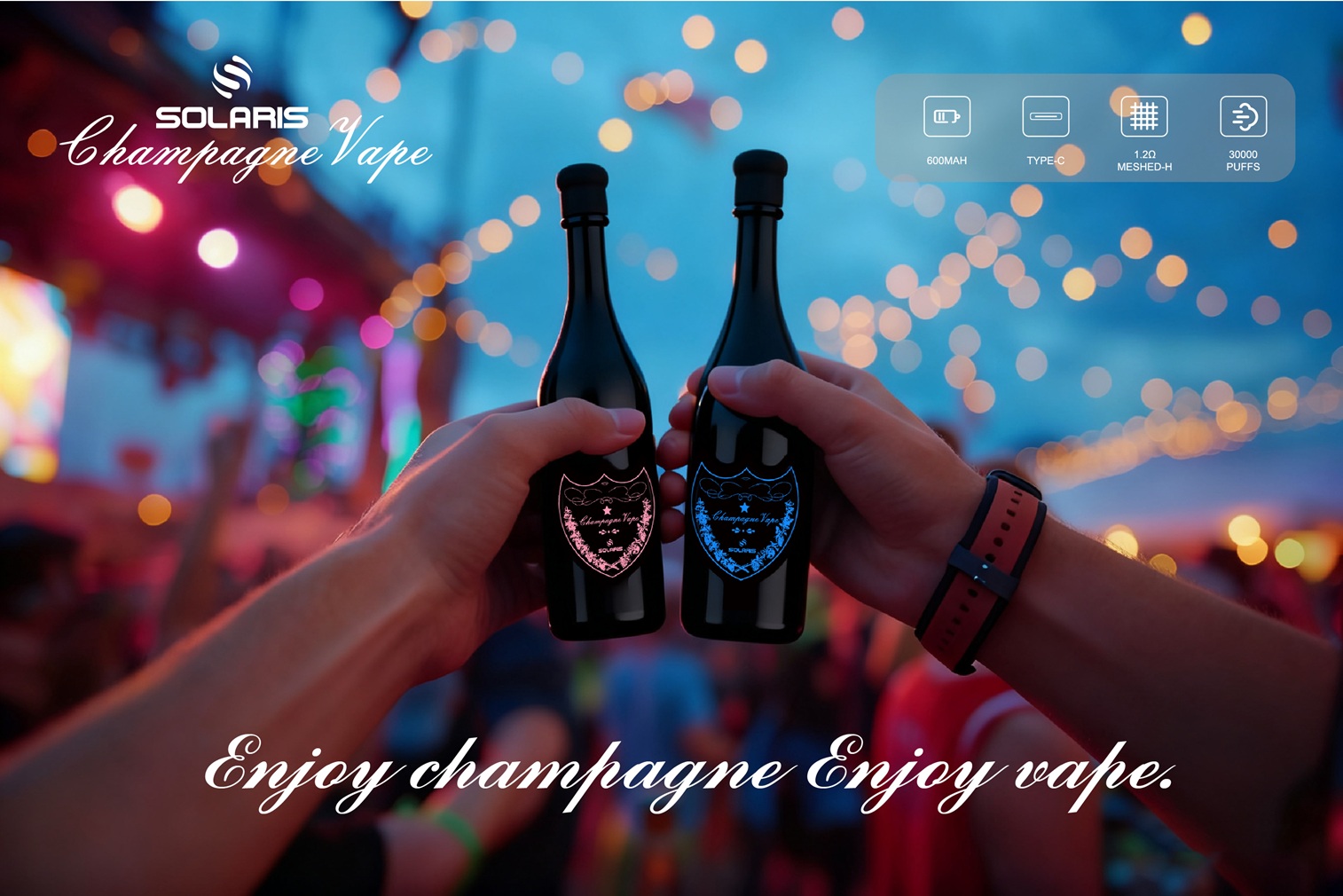 Champagne Vape 30000 Puffs Banner2