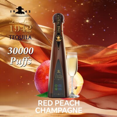 Don Leon1942 30000 Puffs Flavors RED PEACH CHAMPAGNE