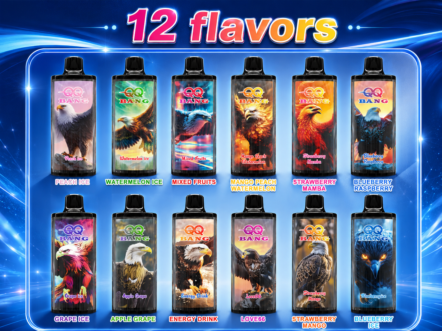 QQ Bang 100K Puffs Flavors QQ Bang 100K Puffs Flavors