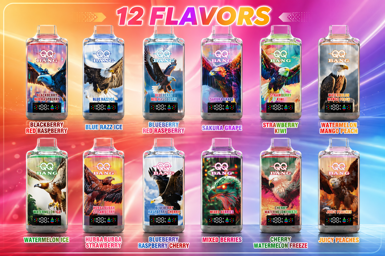 QQ Bang 120K Puffs Flavors QQ Bang 120K Puffs Flavors