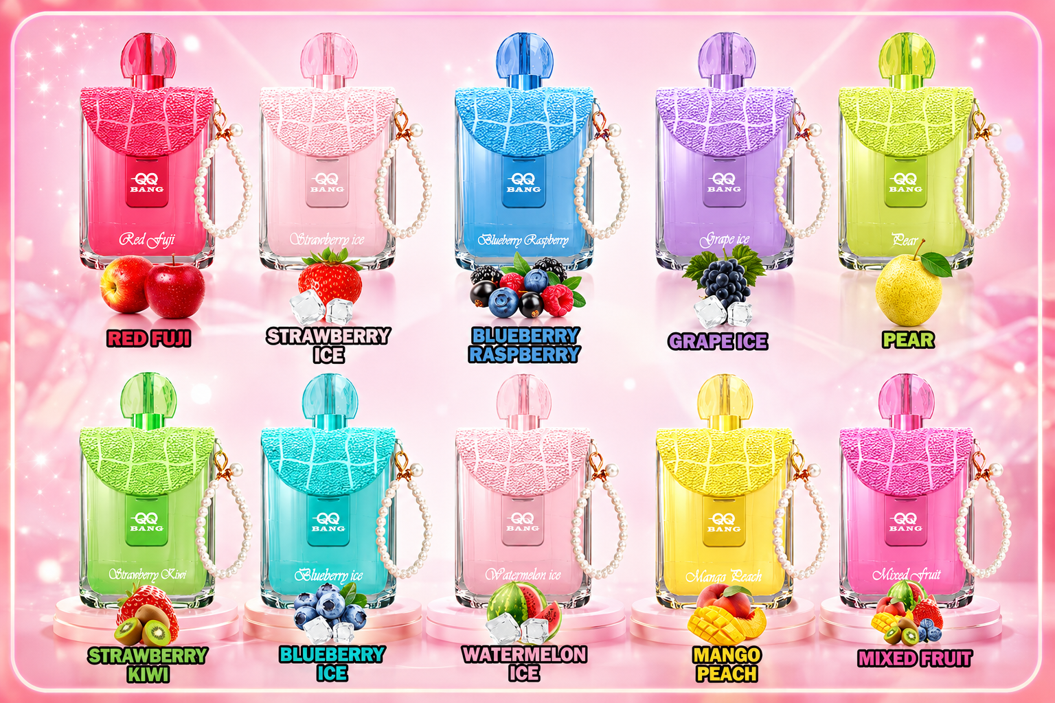 QQ Bang 150K Puffs Flavors QQ Bang 150K Puffs Flavors