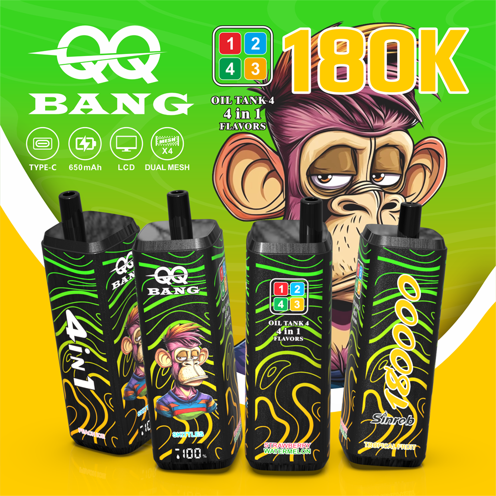 QQ Bang 180K Puffs Flaovrs 1