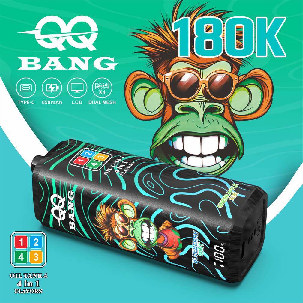 QQ Bang 180K Puffs Flaovrs 10