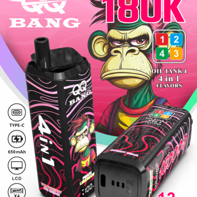 QQ Bang 180K Puffs Flaovrs 12