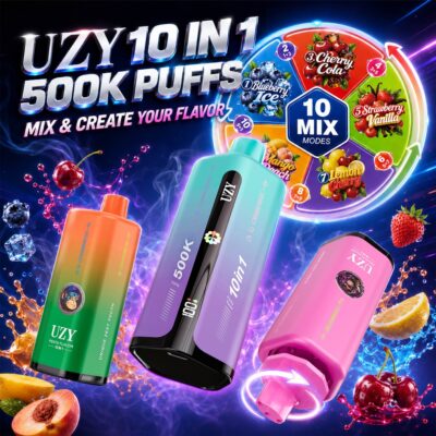 UZY Penta Flavor 10 IN 1 500K Puffs