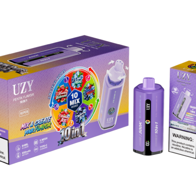 UZY Penta Flavor 10 IN 1 500K Puffs Flavors 6