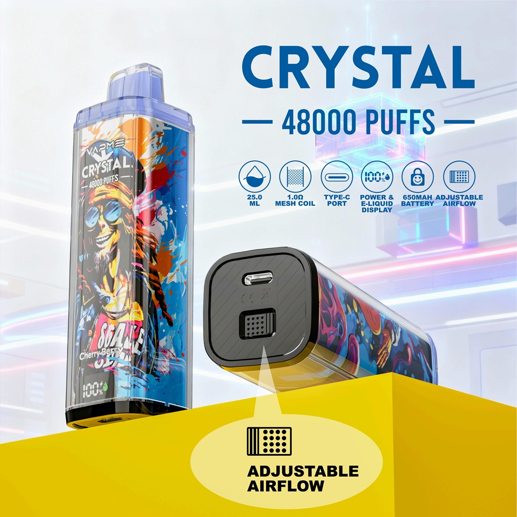 Vapme Crystal 48000 Puffs Banner Vapme Crystal 48000 Puffs Banner