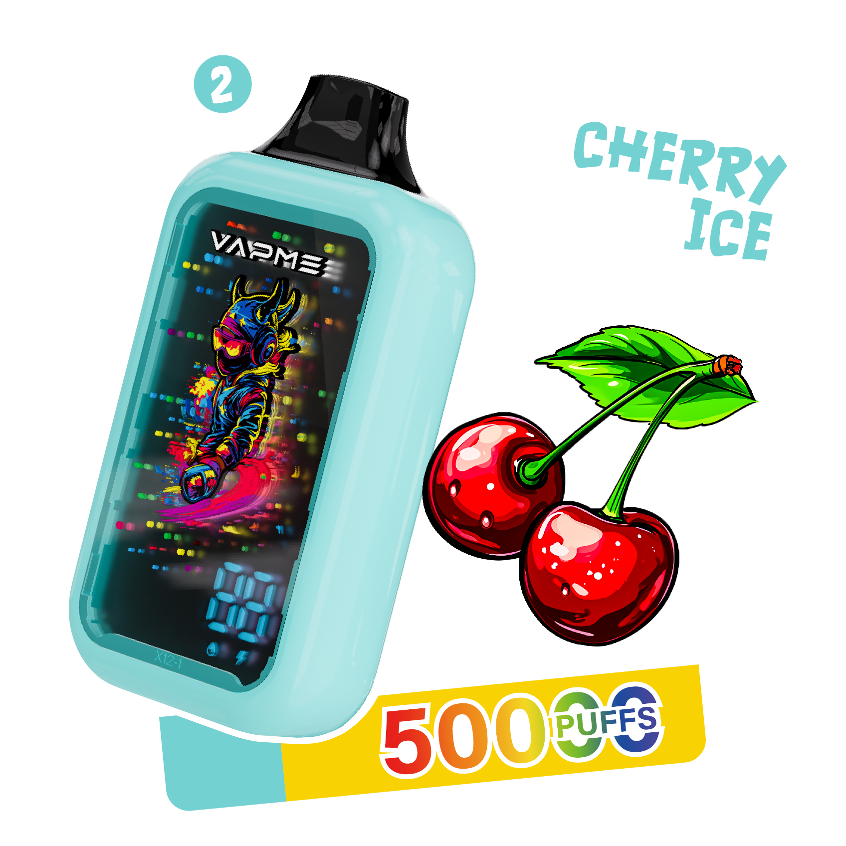 Vapme Digital 50000 Puffs Flavors 2